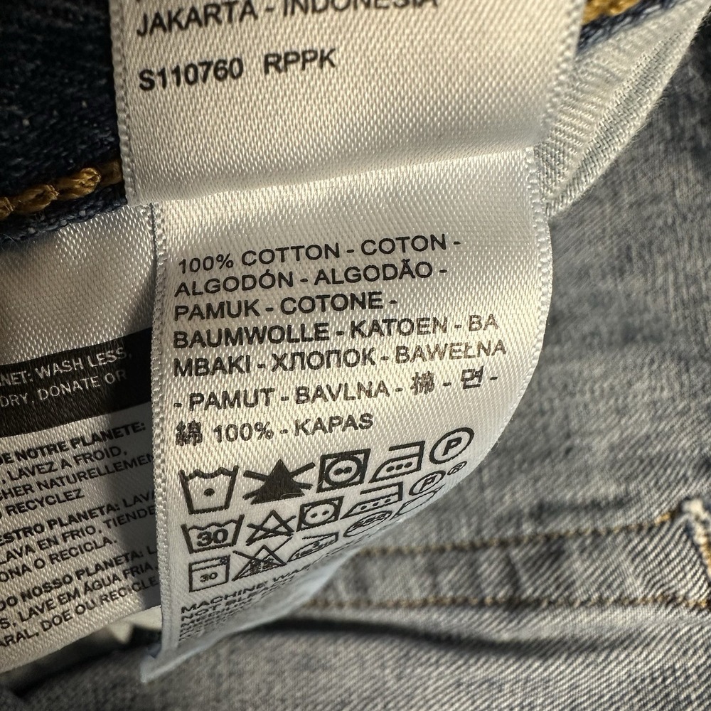 Levi's 501xx Men's Button Fly Jeans 36x32 Blue Denim Cowboy Modern Casual work - Picture 16 of 16